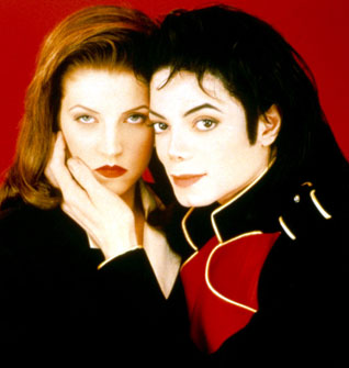 Michael Jackson and Lisa Maire Presley